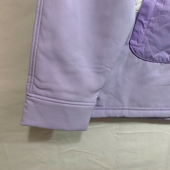 Spyder Womens NWT Glissade Hybrid Anorak Insulator Jacket  Purple/White S or XL - Picture 4 of 8